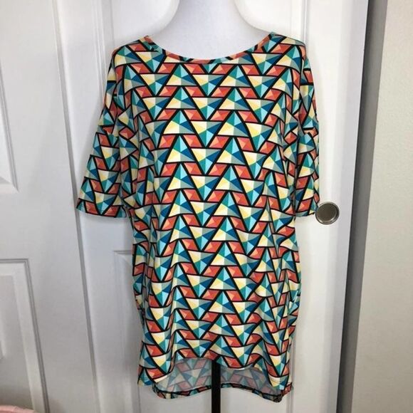 LuLaRoe Geometric Print Irma XXS - Picture 7 of 7